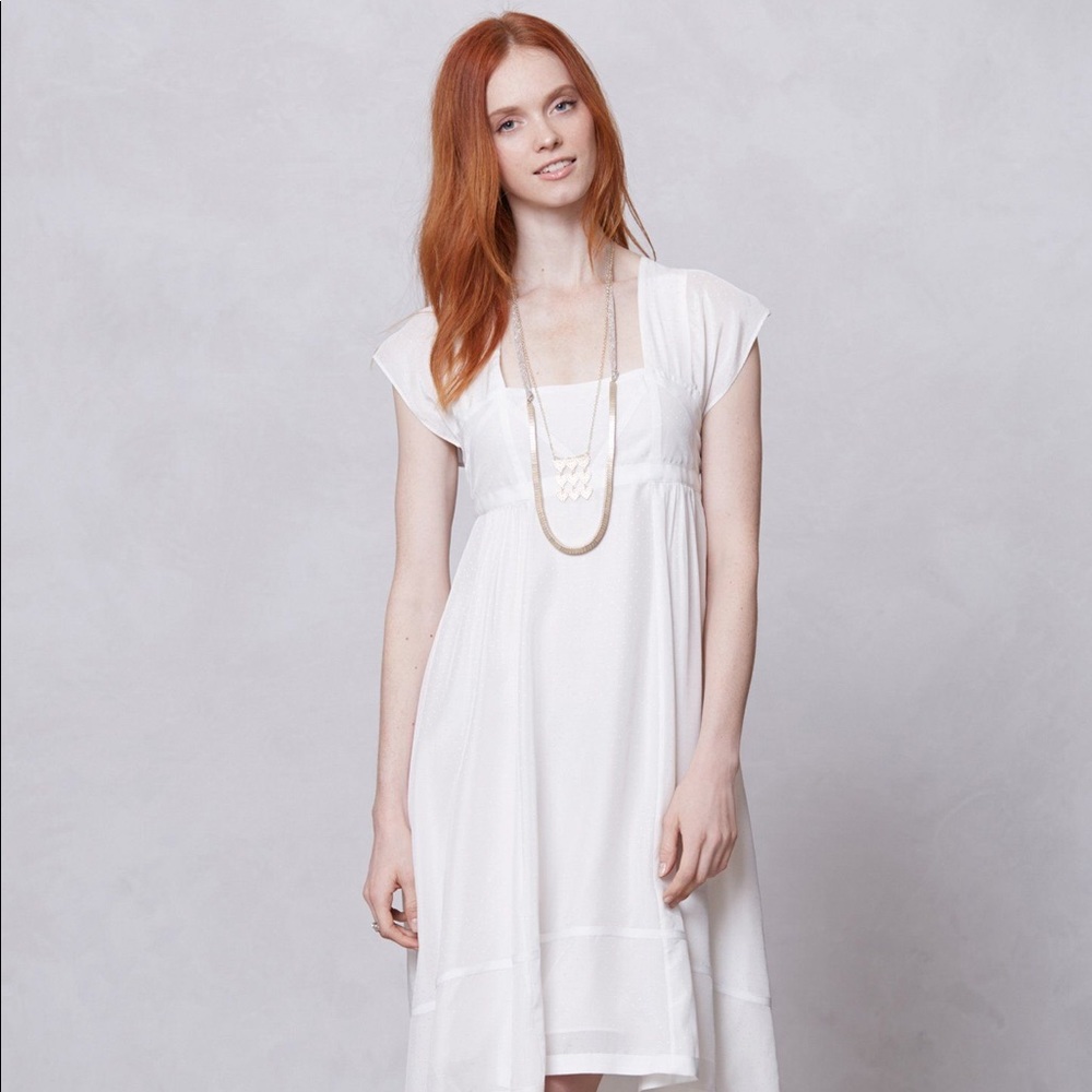 Off-white Mah Na Mah Ana by Jen Kao Silk Dress